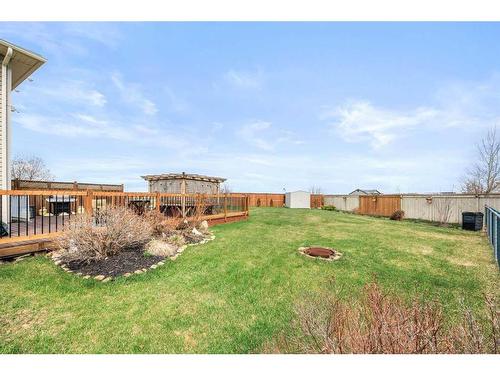 523 Stonegate Way Nw, Airdrie, AB - Outdoor With Backyard