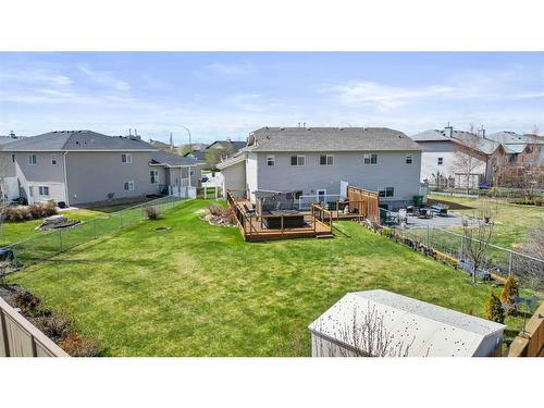 523 Stonegate Way Nw, Airdrie, AB - Outdoor With Backyard With Exterior