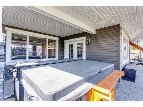 2329 Bayside Circle Sw, Airdrie, AB - Outdoor With Deck Patio Veranda