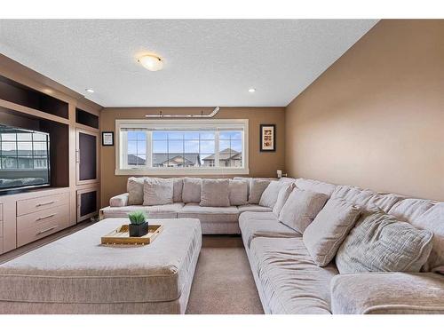163 Panatella View Nw, Calgary, AB - Indoor Photo Showing Living Room