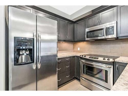 2405-310 Mckenzie Towne Gate Se, Calgary, AB - Indoor Photo Showing Kitchen With Upgraded Kitchen