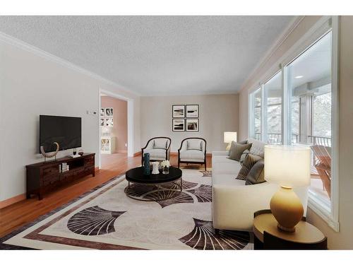 6028 Dalford Road Nw, Calgary, AB - Indoor Photo Showing Living Room