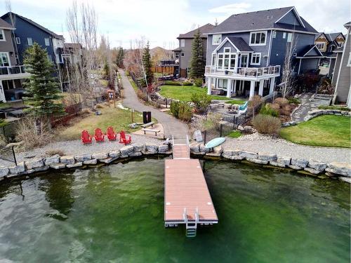 7 Auburn Sound Cove Se, Calgary, AB - Outdoor With Body Of Water