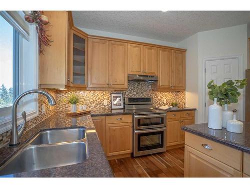 4690 Hamptons Way Nw, Calgary, AB - Indoor Photo Showing Kitchen With Double Sink