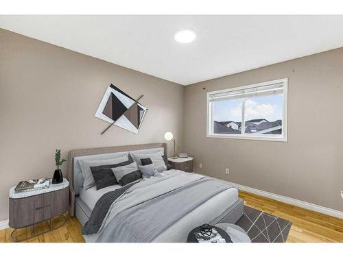 72 Martinvalley Crescent Ne, Calgary, AB - Indoor Photo Showing Bedroom