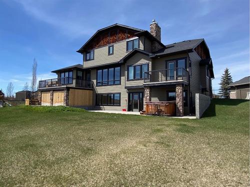 134 Montenaro Crescent, Rural Rocky View County, AB - Outdoor With Balcony With Deck Patio Veranda