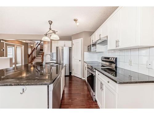 70 Cranfield Crescent Se, Calgary, AB - Indoor Photo Showing Kitchen With Upgraded Kitchen