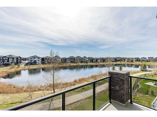168 Kinniburgh Loop, Chestermere, AB - Outdoor With Body Of Water With Balcony With View