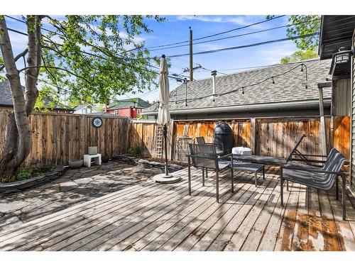 437 12 Street Nw, Calgary, AB - Outdoor With Deck Patio Veranda