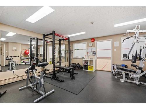 514-300 Meredith Road Ne, Calgary, AB - Indoor Photo Showing Gym Room