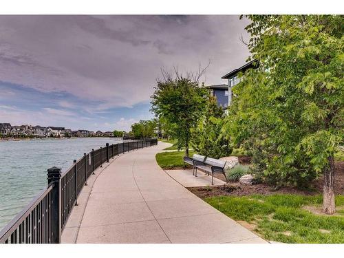 113-24 Mahogany Path Se, Calgary, AB - Outdoor With Body Of Water