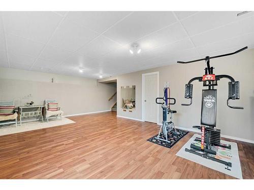 78 Bridlecrest Boulevard Sw, Calgary, AB - Indoor Photo Showing Gym Room