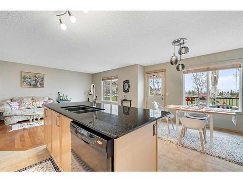 78 Bridlecrest Boulevard Sw, Calgary, AB - Indoor Photo Showing Kitchen With Double Sink