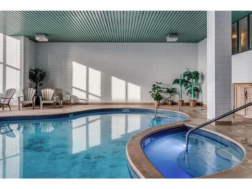 708-300 Meredith Road Ne, Calgary, AB - Indoor Photo Showing Other Room With In Ground Pool