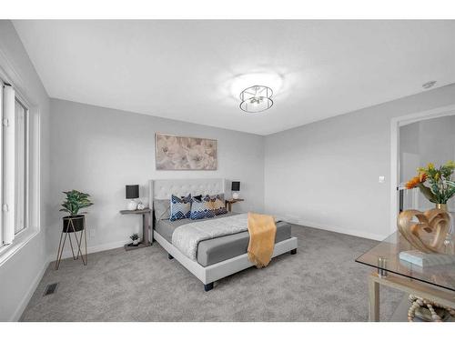 145 Amblefield Terrace Nw, Calgary, AB - Indoor Photo Showing Bedroom