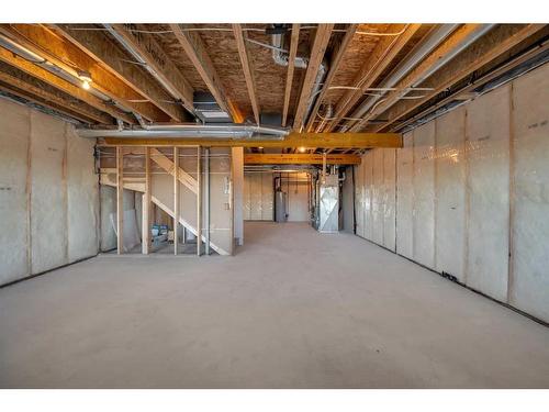 145 Amblefield Terrace Nw, Calgary, AB - Indoor Photo Showing Basement
