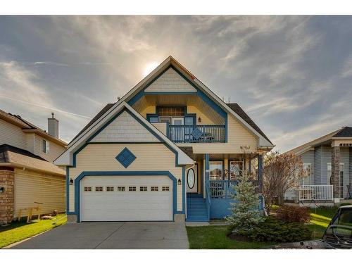 128 Lakeview Cove, Chestermere, AB - Outdoor With Balcony