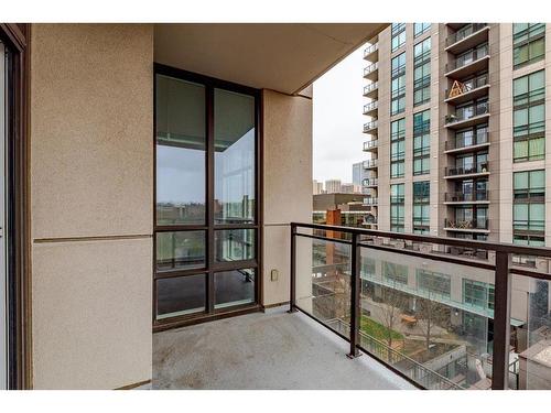 506-1118 12 Avenue Sw, Calgary, AB - Outdoor With Balcony With Exterior
