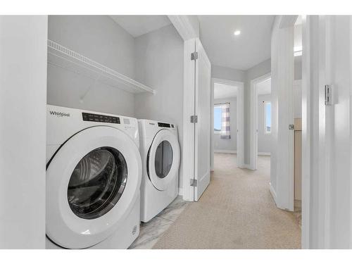 132 Chelsea Glen, Chestermere, AB - Indoor Photo Showing Laundry Room
