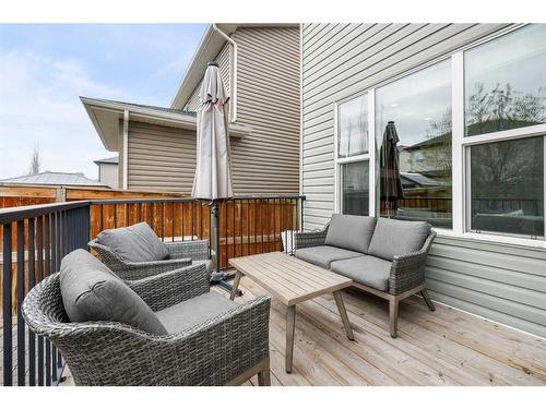 1025 Brightoncrest Common Se, Calgary, AB - Outdoor With Deck Patio Veranda With Exterior