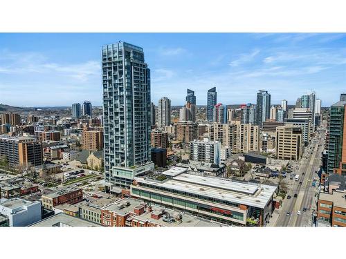 3201-930 16 Avenue Sw, Calgary, AB - Outdoor With View