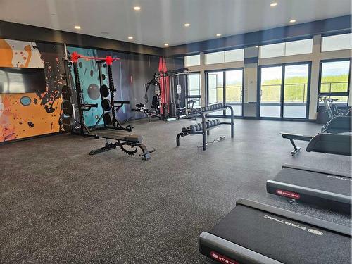 105-835 78 Street Sw, Calgary, AB - Indoor Photo Showing Gym Room