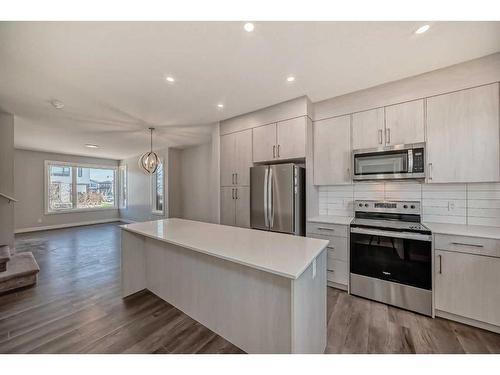 106 Homestead Boulevard Ne, Calgary, AB - Indoor Photo Showing Kitchen With Upgraded Kitchen