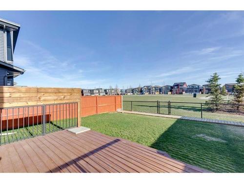 91 Cornerstone Circle Ne, Calgary, AB - Outdoor With Deck Patio Veranda