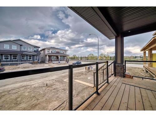 253 Midgrove Mews Sw, Airdrie, AB - Outdoor With Balcony