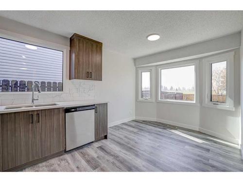 119 Rundlecairn Road Ne, Calgary, AB - Indoor Photo Showing Kitchen With Double Sink