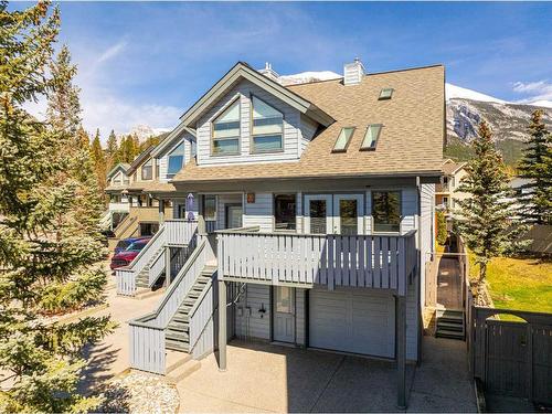 1000       #3 Cougar Creek Drive Drive, Canmore, AB - Outdoor With Deck Patio Veranda