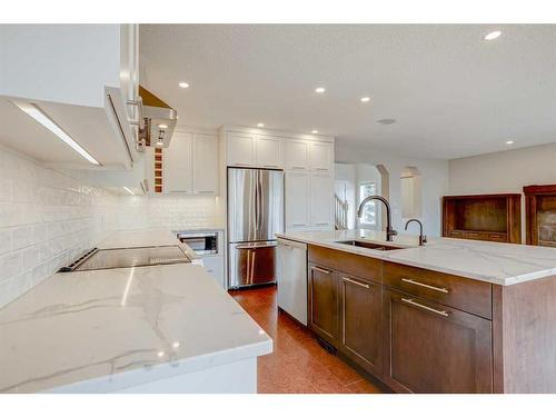 139 Cranwell Crescent Se, Calgary, AB - Indoor Photo Showing Kitchen With Stainless Steel Kitchen With Upgraded Kitchen