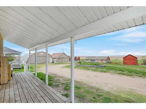 221066 Highway 56, Rural Wheatland County, AB - Outdoor With Deck Patio Veranda With Exterior
