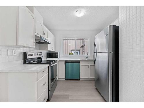 4220 58 Street Ne, Calgary, AB - Indoor Photo Showing Kitchen With Stainless Steel Kitchen