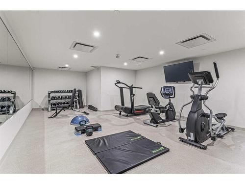 103-1105 Spring Creek Drive, Canmore, AB - Indoor Photo Showing Gym Room