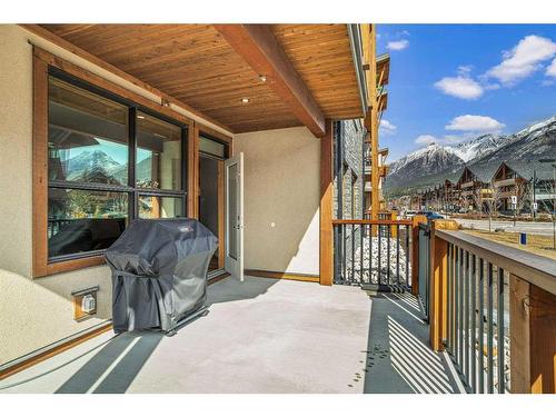 103-1105 Spring Creek Drive, Canmore, AB - Outdoor With Deck Patio Veranda With Exterior