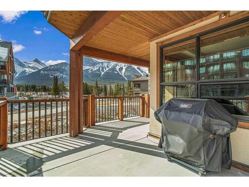 103-1105 Spring Creek Drive, Canmore, AB - Outdoor With Deck Patio Veranda With Exterior