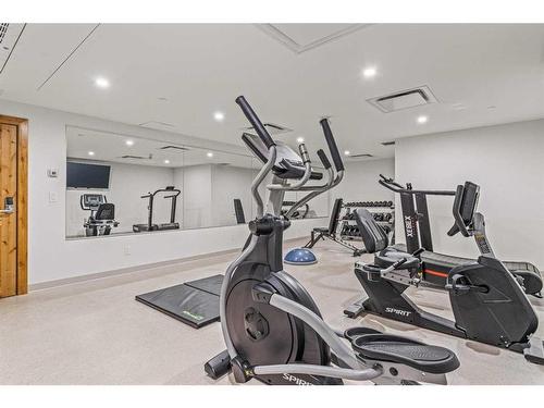 103-1105 Spring Creek Drive, Canmore, AB - Indoor Photo Showing Gym Room