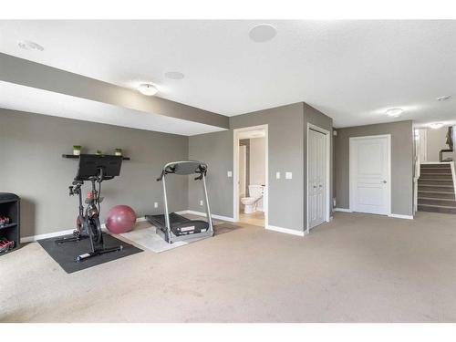 111 Auburn Meadows Place Se, Calgary, AB - Indoor Photo Showing Gym Room