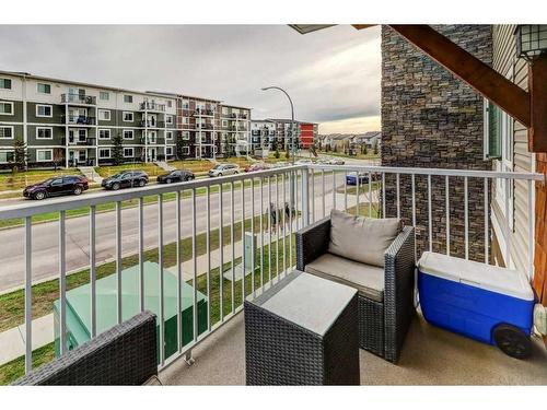 7216-302 Skyview Ranch Drive Ne, Calgary, AB - Outdoor With Balcony With Exterior