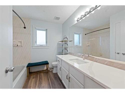128 Harvest Hills Drive Ne, Calgary, AB - Indoor Photo Showing Bathroom