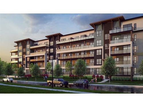 7320-1802 Mahogany Boulevard Se, Calgary, AB - Outdoor With Facade