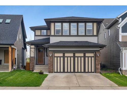 331 Reunion Green Nw, Airdrie, AB - Outdoor With Facade