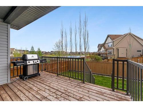 331 Reunion Green Nw, Airdrie, AB - Outdoor With Deck Patio Veranda With Exterior