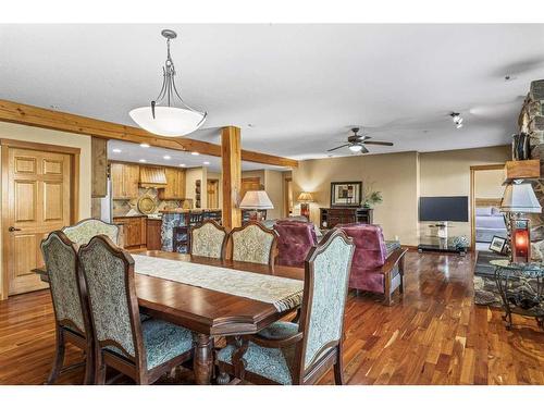 312-104 Armstrong Place, Canmore, AB - Indoor Photo Showing Dining Room