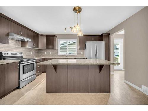 107 Cityscape Street Ne, Calgary, AB - Indoor Photo Showing Kitchen With Upgraded Kitchen