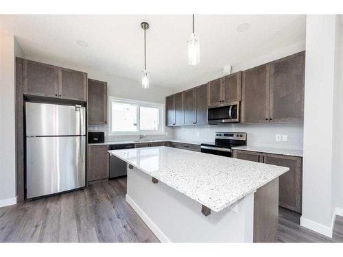 1807 Cornerstone Boulevard Ne, Calgary, AB - Indoor Photo Showing Kitchen With Stainless Steel Kitchen With Upgraded Kitchen