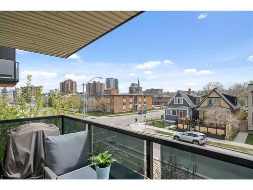 202-1608 12 Avenue Sw, Calgary, AB - Outdoor With Balcony With Exterior