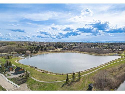 135 Clear Creek Place, Rural Rocky View County, AB - Outdoor With Body Of Water With View