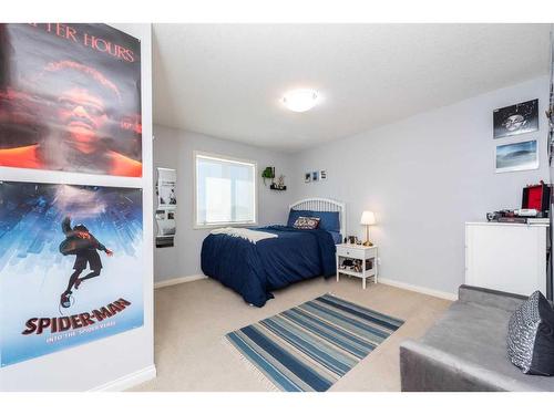 8 Auburn Springs Boulevard Se, Calgary, AB - Indoor Photo Showing Bedroom